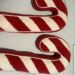 Target Red and White Candy Cane Holiday Pillow